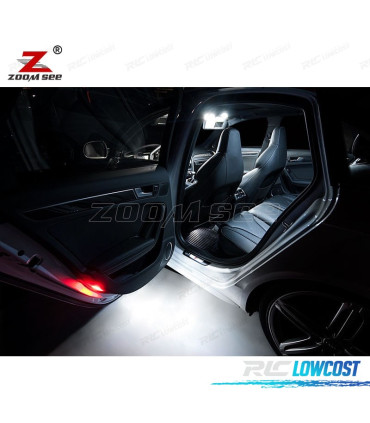 KIT 21 AMPOULES LED INTÉRIEUR AUDI A4 B8 S4 AVANT ESTATE 09-15