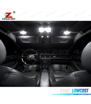KIT 24 AMPOULES LED INTÉRIEUR AUDI A6 S6 C5 BERLINE 98-04