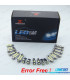 KIT 24 AMPOULES LED INTÉRIEUR AUDI A6 S6 C5 BERLINE 98-04
