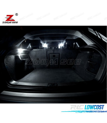 KIT 16 AMPOULES LED INTÉRIEUR AUDI A3 S3 8P 2006 -2013