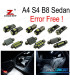 KIT 19 AMPOULES LED INTÉRIEUR AUDI A4 B8 8K2 S4 BERLINE 09-15