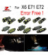 KIT 20 AMPOULES LED INTÉRIEUR BMW X6 E71 E72 M 2008 -2014