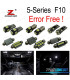 KIT 21 AMPOULES LED INTÉRIEUR BMW F10 528i 528i 535i 535i XDRIVE 550i 550i M5 11-