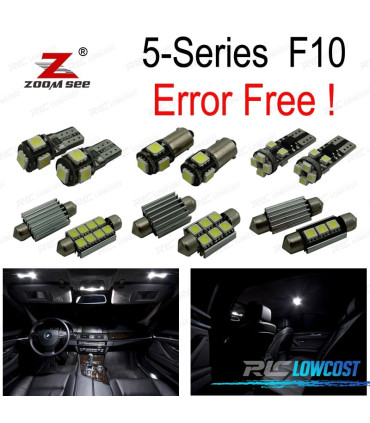 KIT 21 AMPOULES LED INTÉRIEUR BMW F10 528i 528i 535i 535i XDRIVE 550i 550i M5 11-