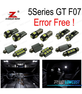 KIT 29 AMPOULES LED INTÉRIEUR BMW SÉRIE 5 GT 5GT F07 528i 535i 550i 650i XDRIVE 2009-2017
