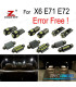 KIT 22 AMPOULES LED INTÉRIEUR POUR BMW X6 E71 E72 X6 M 2008 -2014