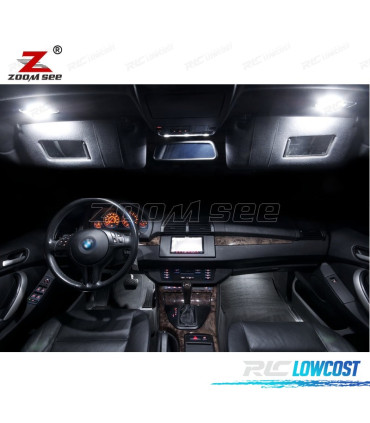 KIT 22 AMPOULES LED INTÉRIEUR BMW X5 E53 3.0i 4.4i 4.6is 4.8is 00-06