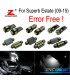 KIT 22 AMPOULES LED INTÉRIEUR SKODA OCTAVIA MK 2 MKII Bienes 3T5 09-15