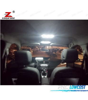KIT 20 AMPOULES LED INTÉRIEUR RENAULT GRAND MODUS III 3 MK3 09-16