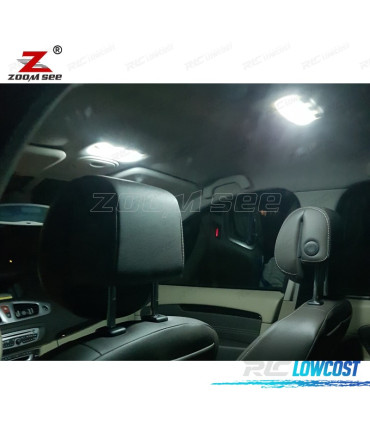 KIT 20 AMPOULES LED INTÉRIEUR RENAULT GRAND MODUS III 3 MK3 09-16