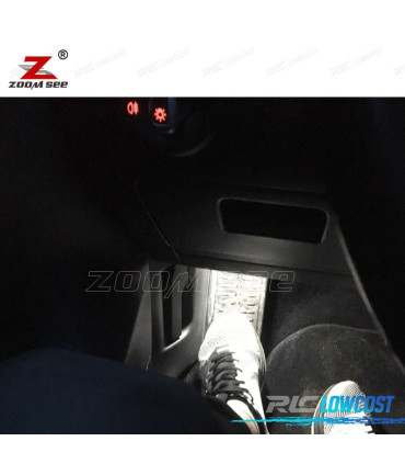 KIT 17 AMPOULES LED INTÉRIEUR POUR SKODA OCTAVIA MK 3 MKIII RS COMBI 5E5 BREAK 2013-2020