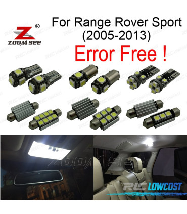 KIT 28 AMPOULES LED INTÉRIEUR LAND ROVER SPORT 05-13