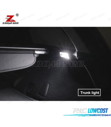 KIT 23 AMPOULES LED INTÉRIEUR RENAULT ESPACE 4 IV MK4 06-14