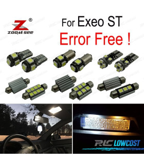 KIT 19 AMPOULES LED INTÉRIEUR SEAT EXEO ST 09-14