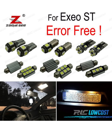 KIT 19 AMPOULES LED INTÉRIEUR SEAT EXEO ST 09-14