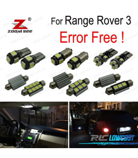 KIT 22 AMPOULES LED INTERIEUR LAND ROVER 3 06-12