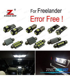 KIT 21 AMPOULES LED INTÉRIEUR POUR LAND ROVER FREELANDER 2001- 2006