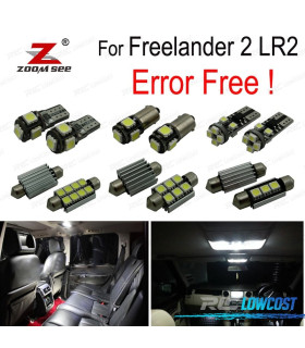 KIT 14 AMPOULES LED INTÉRIEUR LAND ROVER FREELANDER 2 LR2 06-13