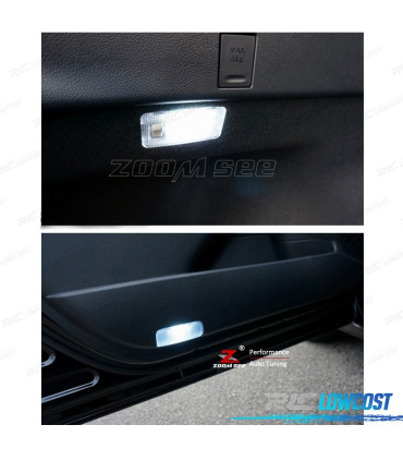 KIT 14 AMPOULES LED INTÉRIEUR POUR TOYOTA PRIUS ZVW50 ZVW51 ZVW55 2016+