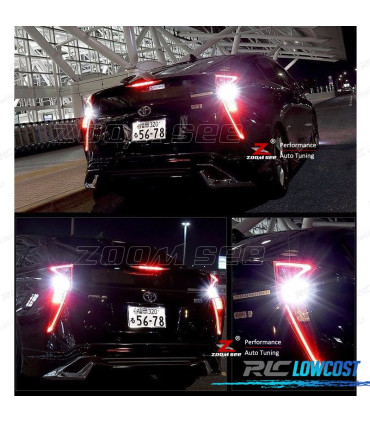 KIT 14 AMPOULES LED INTÉRIEUR TOYOTA PRIUS ZVW50 ZVW51 ZVW55 16-