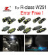 KIT 22 AMPOULES LED INTÉRIEUR MERCEDES CLASSE R W251 R320 R350 R500 06-14