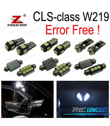 KIT 27 AMPOULES LED INTÉRIEUR MERCEDES CLS W219 C219 CLS280 CLS300 CLS350 CLS550 CLS55AMG