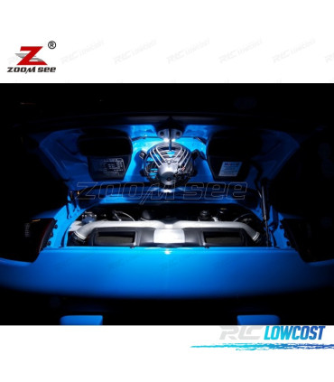 KIT 20 AMPOULES LED INTÉRIEUR POUR PORSCHE 911 997 CARRERA TURBO 05-11