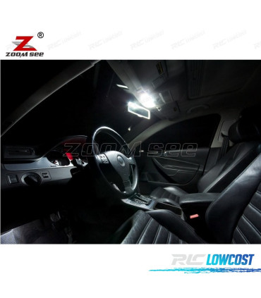 KIT 19 AMPOULES LED INTÉRIEUR POUR VOLKSWAGEN VW PASSAT B6 3C 5 06-11