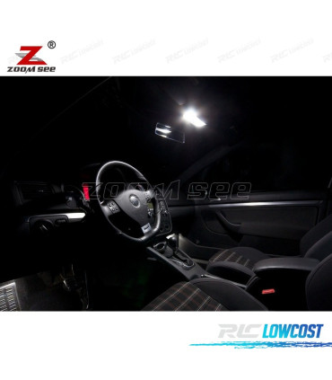 KIT 14 AMPOULES LED INTÉRIEUR POUR VOLKSWAGEN VW GOLF PLUS 2010-2014