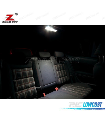 KIT 14 AMPOULES LED INTÉRIEUR POUR VOLKSWAGEN VW GTI GOLF6 GOLF MK6 MK 6 VI MKVI 2010-2014