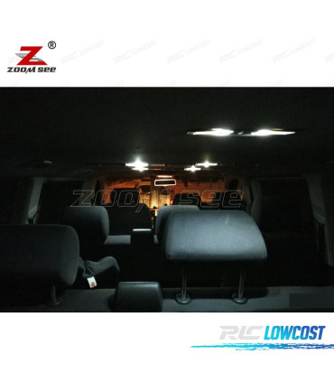 KIT 20 AMPOULES LED INTÉRIEUR ACCESSOIRES POUR VOLKSWAGEN VW TRANSPORTER CARAVELLE MK5 T5 2003 -2015