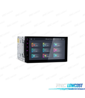 AUTORADIO GPS ANDROID 9.0 LCD TACTIL 7" 2DIN HDMI 4GB RAM 64GB ROM CARPLAY