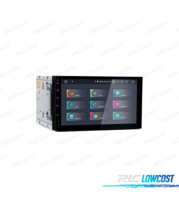 AUTORADIO GPS ANDROID 9.0 LCD TACTIL 7" 2DIN HDMI 4GB RAM 64GB ROM CARPLAY