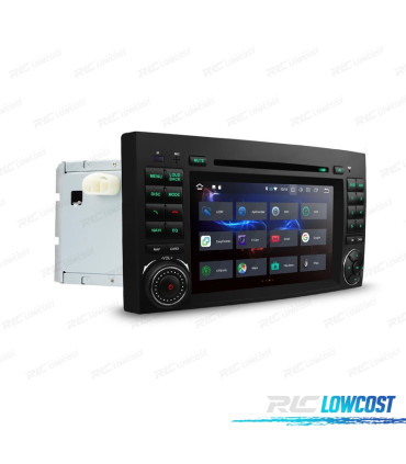 AUTORADIO ANDROID 9 TYPE OEM GPS 7" POUR MERCEDES USB GPS MULTITOUCH HD