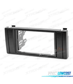FACADE AUTORADIO 2-DIN NOIR POUR BMW