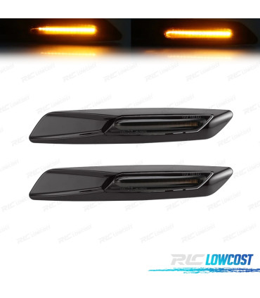 CLIGNOTANTS LATÉRAUX LED DYNAMIQUES BMW E82 E81 E88 E87 E90 E91 E92 E93 E60 E61 E84 FUMÉ