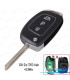 KIT CLÉS POUR HYUNDAI IX35 IX25 IX45 ELANTRA SANTA FE