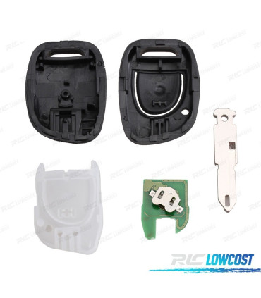 KIT CLÉS POUR RENAULT TWINGO CLIO MASTER KANGOO