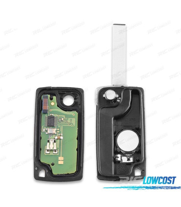 KIT CLÉS POUR PEUGEOT 107 207 307 308 407 408