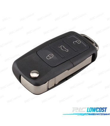 KIT CLÉS VOLKSWAGEN VW SHARAN 95-05 PASSAT 02-05 POLO 02-09 CADDY 04-11 EOS 06-11 GOLF 04-09 GOLF P