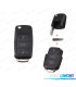 KIT CLÉS VOLKSWAGEN VW SHARAN 95-05 PASSAT 02-05 POLO 02-09 CADDY 04-11 EOS 06-11 GOLF 04-09 GOLF P