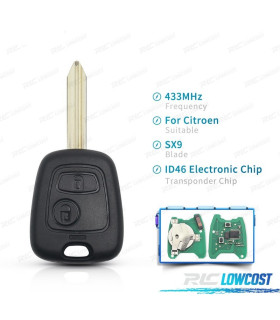 KIT CLÉS COMPLET POUR CITROEN SAXO XSARA PICASSO BERLINGO