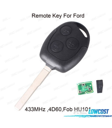 KIT CLÉS COMPLET POUR FORD FIESTA 01-02 FOCUS 98-04 MONDEO 01-07 KA 02-08 4D63