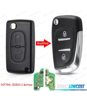 KIT CLÉS COMPLET PEUGEOT 307 407 607