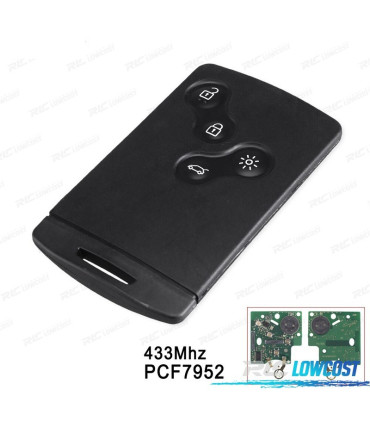 KIT CLÉS COMPLET POUR RENAULT CLIO