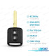 KIT CLÉS COMPLET NISSAN ELGRAND X-TRAIL QASHQAI NAVARA MICRA NOTE NV200