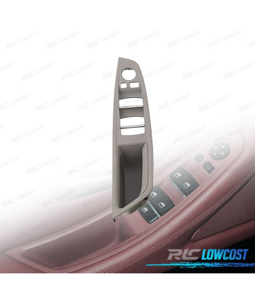GARNITURE DE PANNEAU DE PORTE INTÉRIEUR BMW SÉRIE 5 F10 F11 GRIS