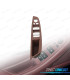 GARNITURE DE PANNEAU DE PORTE INTÉRIEUR BMW F10 F11 MARRON WINE
