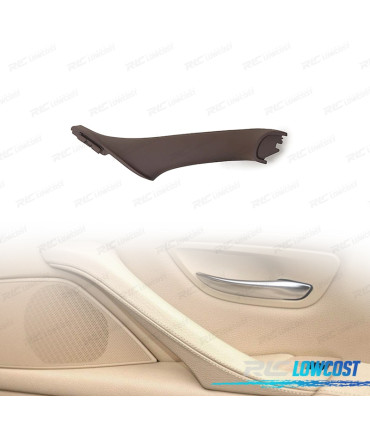 POIGNEE DE PANNEAU DE PORTE DROITE POUR BMW SÉRIE 5 F10 F11 F18 MARRON FUMÉ