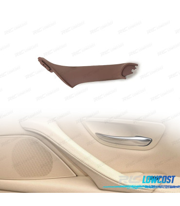 POIGNEE DE PANNEAU DE PORTE DROITE POUR BMW SÉRIE 5 F10 F11 F18 MARRON